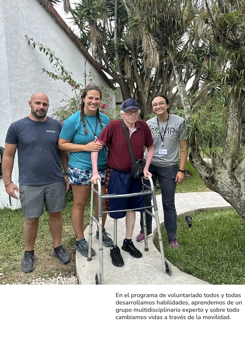 Las brigadas de voluntariado son una pieza clave para potenciar el impacto de nuestra clínica.